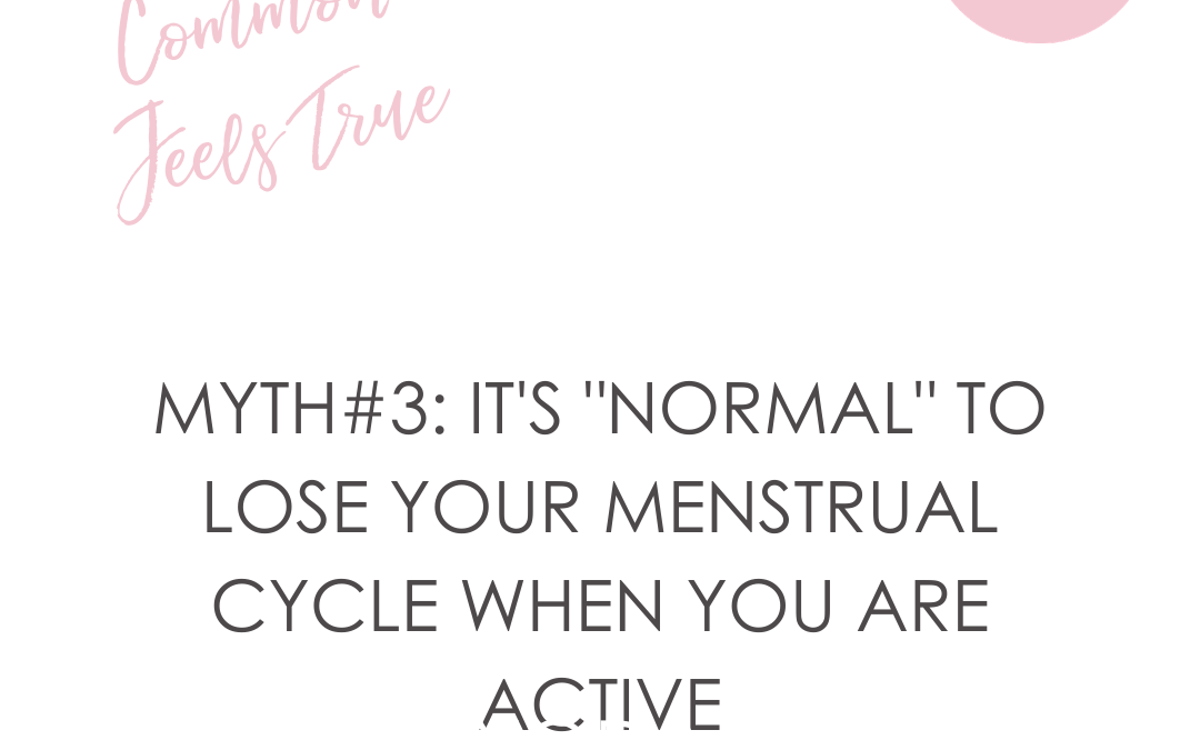 Loss of Period in Athletes/Active People